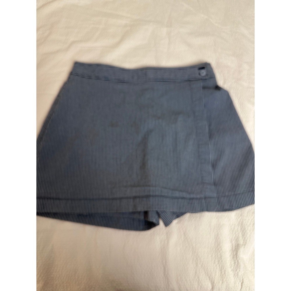 Vintage ESPIRIT skort‎ blue checkered
